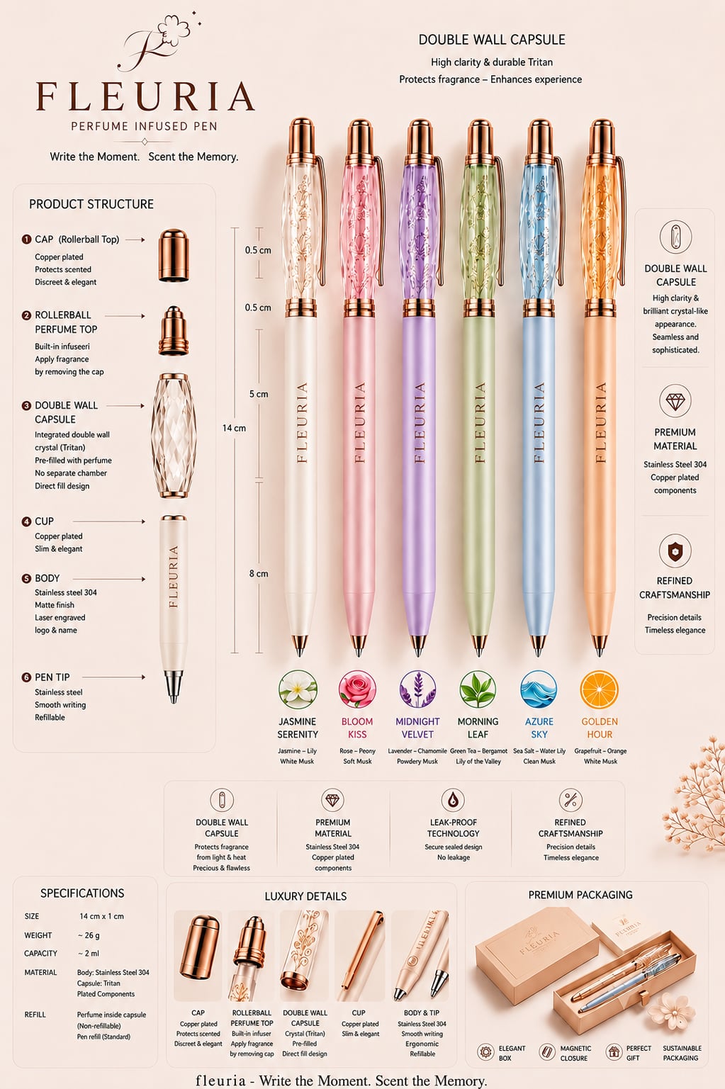 Premium Perfume Pen | Jasmine Serenity 2